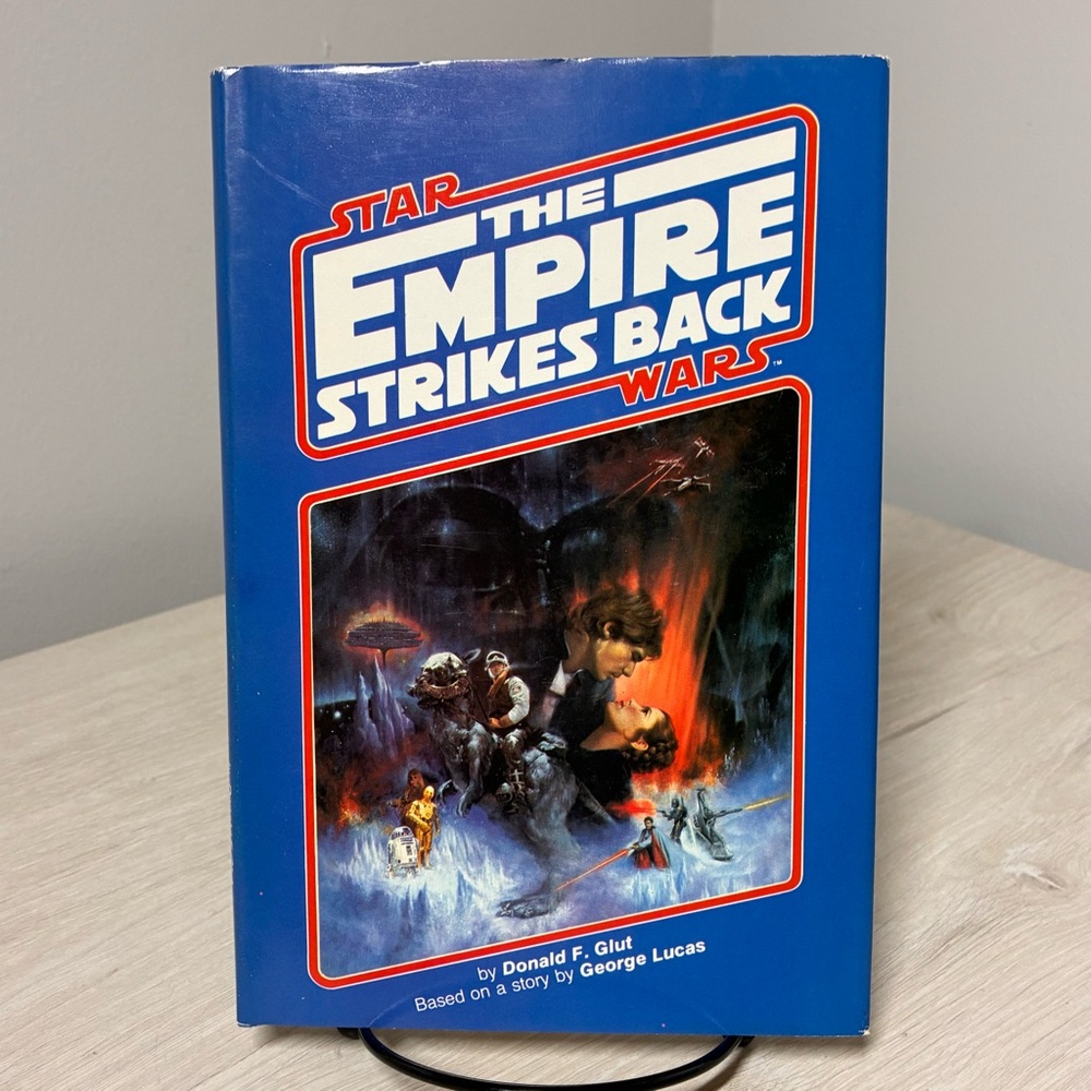 GLUT Donald F. "The Empire Strikes Back" [Del Rey, 1980] 1st BC Edition O02 Code